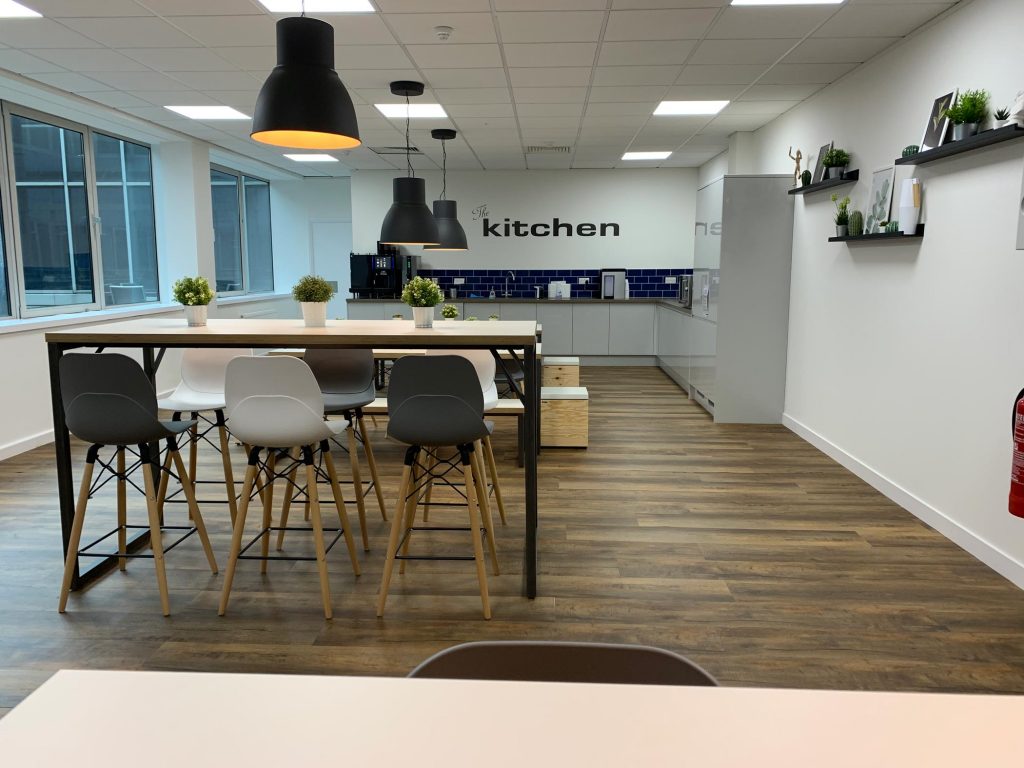 Breakout Area Basingstoke AJR Office Interiors